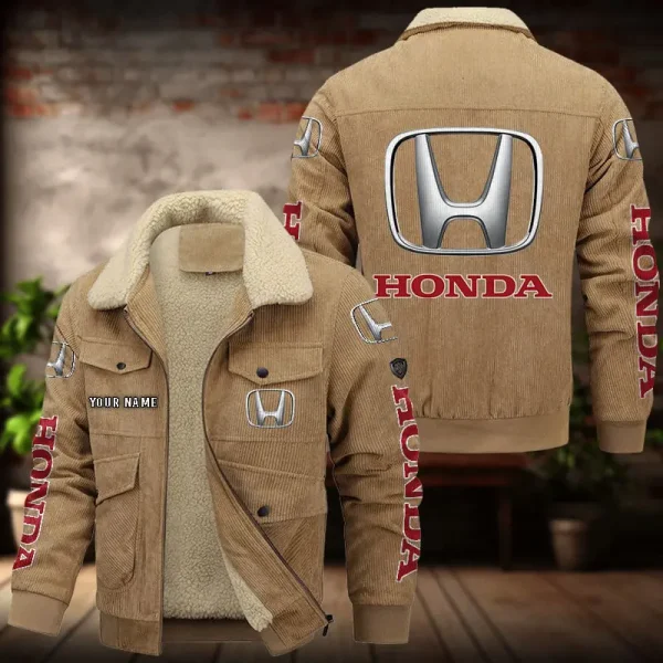 Honda Men's Thickened Corduroy Jacket VDTCJ058