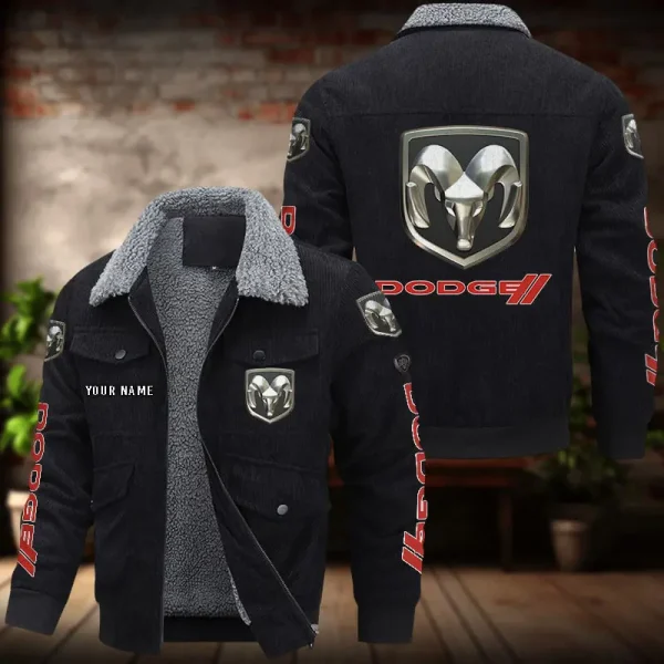 Dodge Men's Thickened Corduroy Jacket VDTCJ061 - Image 2
