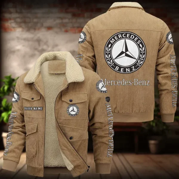 Mercedes-Benz Men's Thickened Corduroy Jacket VDTCJ063