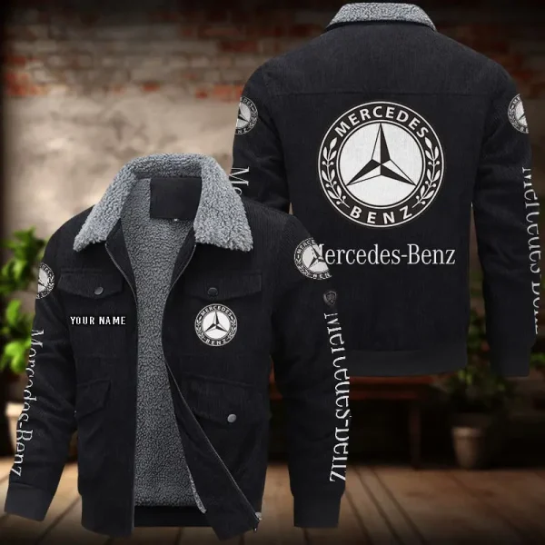 Mercedes-Benz Men's Thickened Corduroy Jacket VDTCJ063 - Image 2