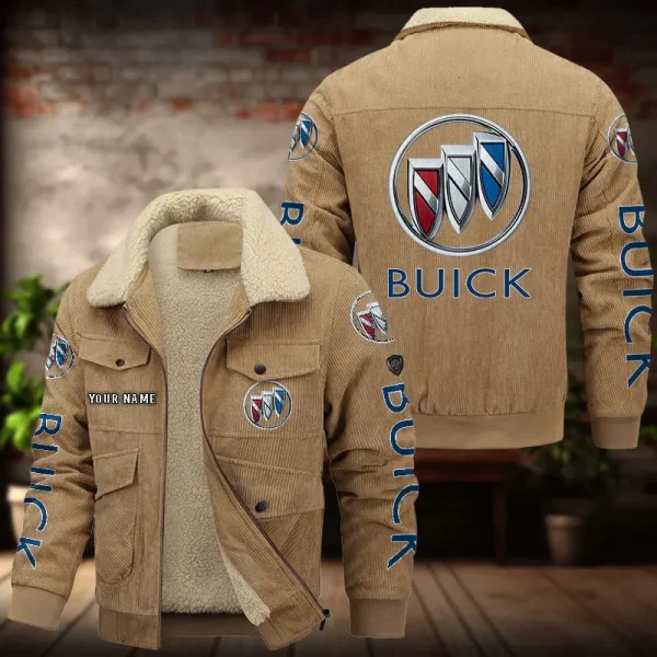 Buick Men's Thickened Corduroy Jacket VDTCJ070