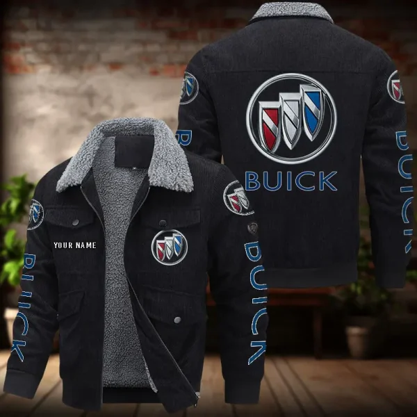 Buick Men's Thickened Corduroy Jacket VDTCJ070 - Image 2