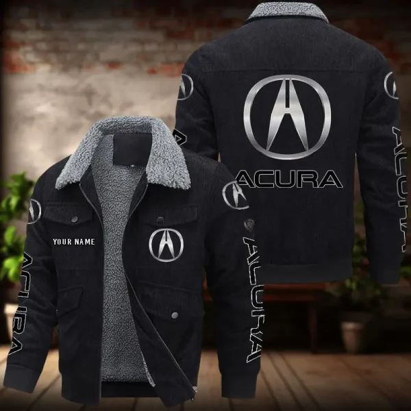 Acura Men's Thickened Corduroy Jacket VDTCJ073 - Image 2