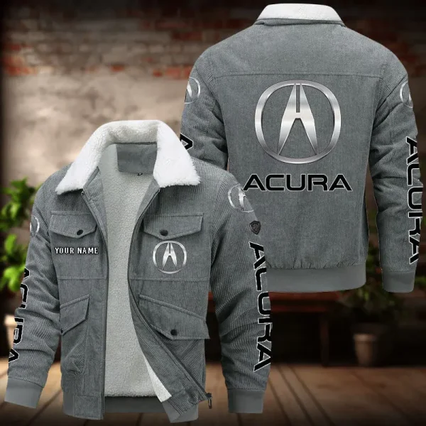 Acura Men's Thickened Corduroy Jacket VDTCJ073 - Image 3