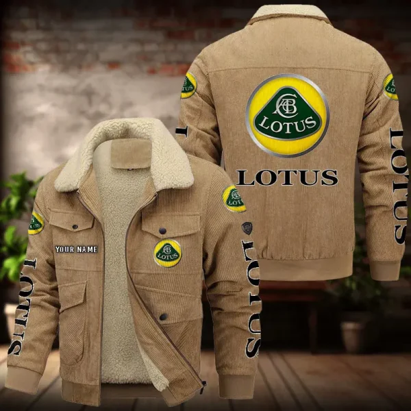 Lotus Men's Thickened Corduroy Jacket VDTCJ076