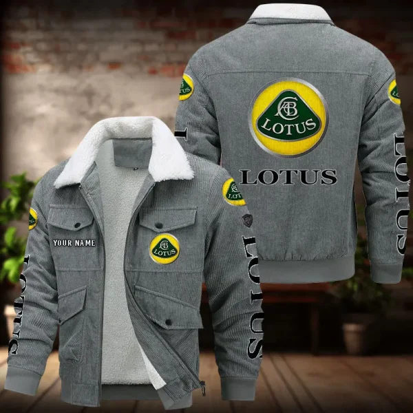 Lotus Men's Thickened Corduroy Jacket VDTCJ076 - Image 3