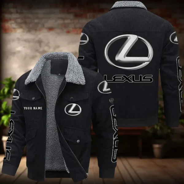 Lexus Men's Thickened Corduroy Jacket VDTCJ087 - Image 2