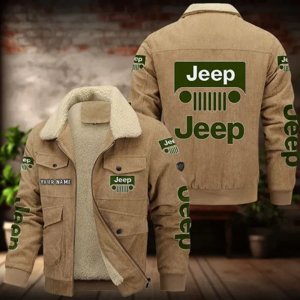 Jeep Men's Thickened Corduroy Jacket VDTCJ090