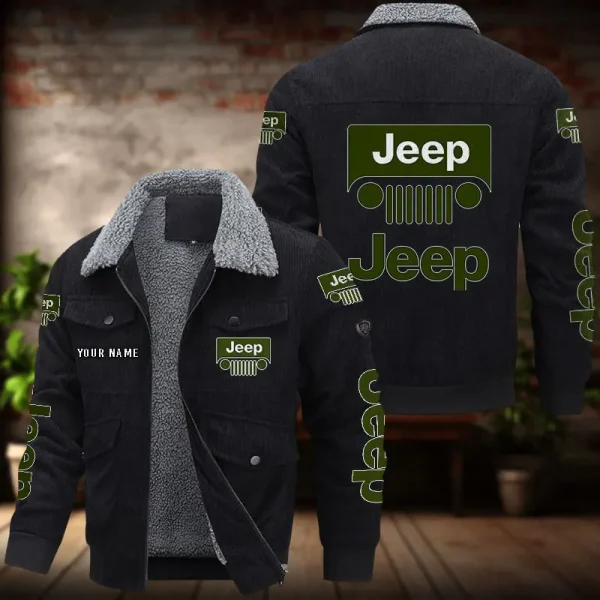 Jeep Men's Thickened Corduroy Jacket VDTCJ090 - Image 2
