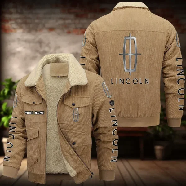 Lincoln Men's Thickened Corduroy Jacket VDTCJ091