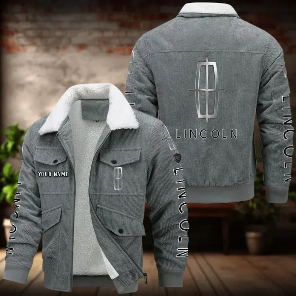 Lincoln Men's Thickened Corduroy Jacket VDTCJ091 - Image 3