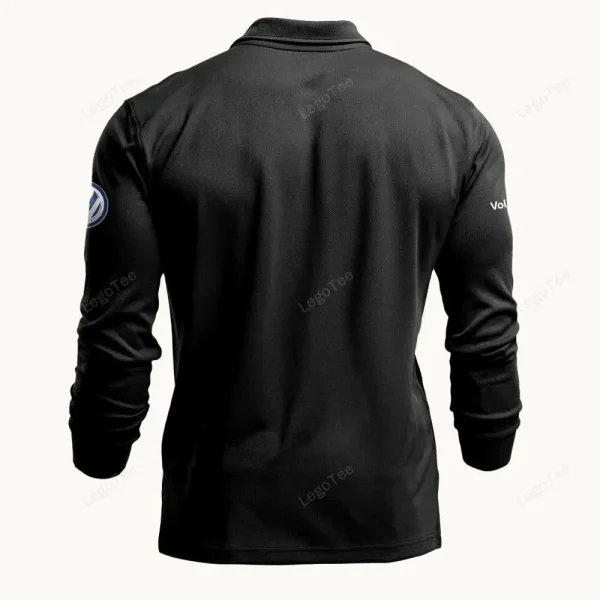 Volkswagen Long Sleeve Polo Shirt VDLSPS057 - Image 3