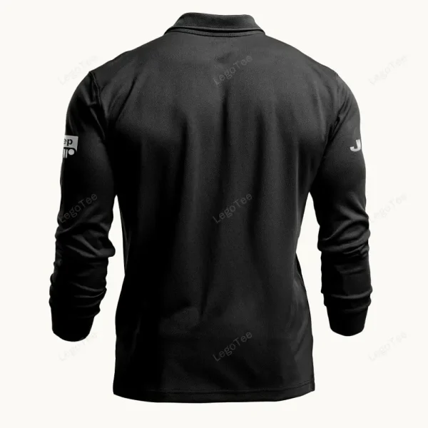 Jeep Long Sleeve Polo Shirt VDLSPS071 - Image 3