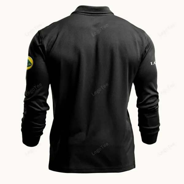 Lotus Long Sleeve Polo Shirt VDLSPS078 - Image 3