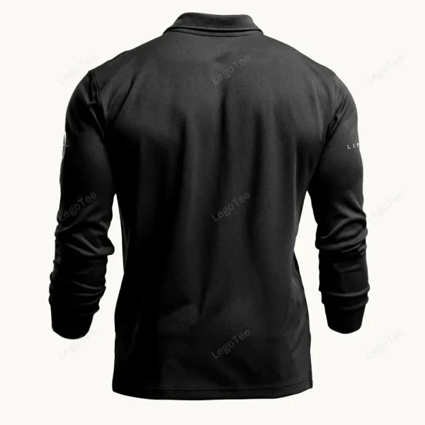 Lincoln Long Sleeve Polo Shirt VDLSPS115 - Image 3