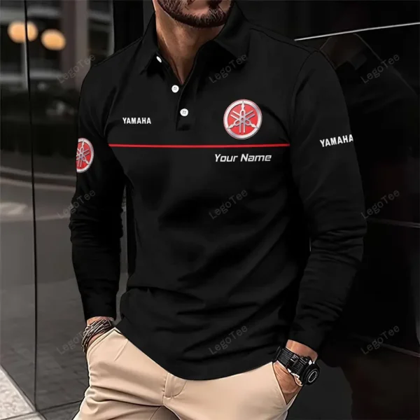 Yamaha Long Sleeve Polo Shirt VDLSPS117