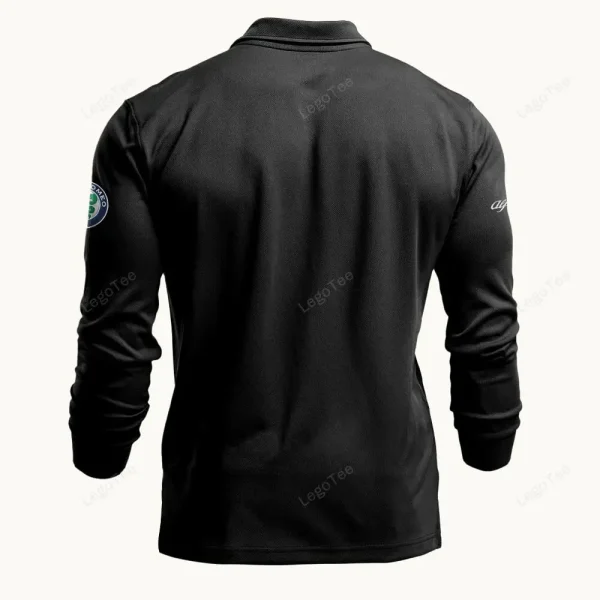 Alfa Romeo Long Sleeve Polo Shirt VDLSPS123 - Image 3
