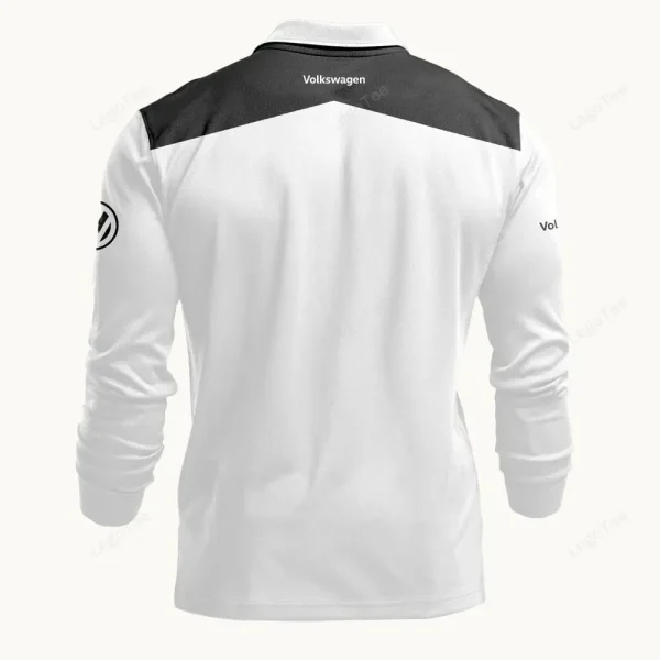 Volkswagen Long Sleeve Polo Shirt VDLSPS141 - Image 3