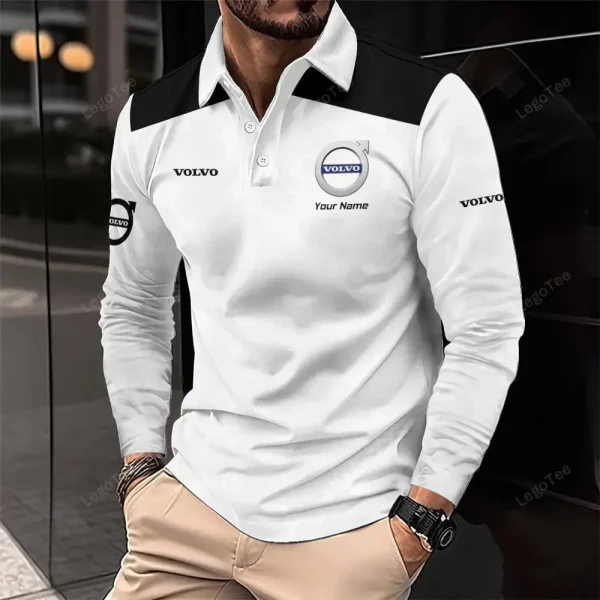 Volvo Long Sleeve Polo Shirt VDLSPS153