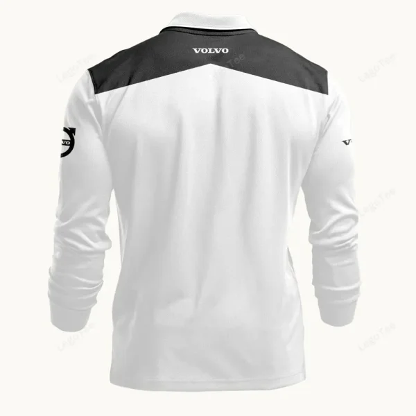 Volvo Long Sleeve Polo Shirt VDLSPS153 - Image 3