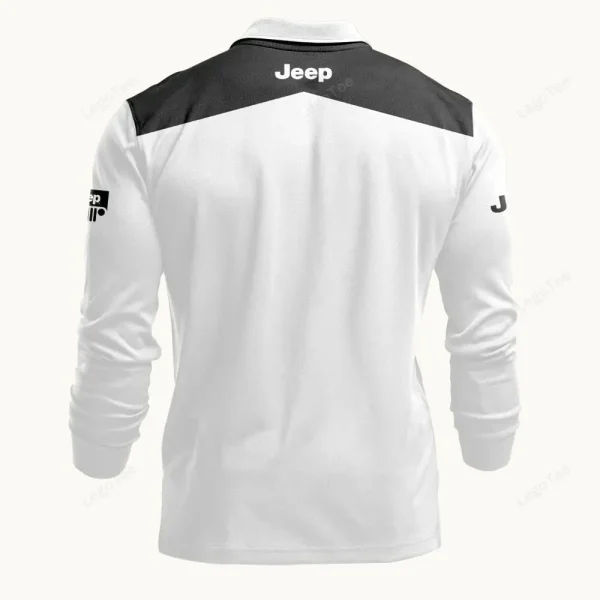 Jeep Long Sleeve Polo Shirt VDLSPS155 - Image 3
