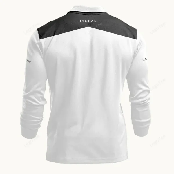 Jaguar Long Sleeve Polo Shirt VDLSPS197 - Image 3