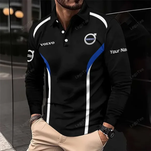 Volvo Long Sleeve Polo Shirt VDLSPS237