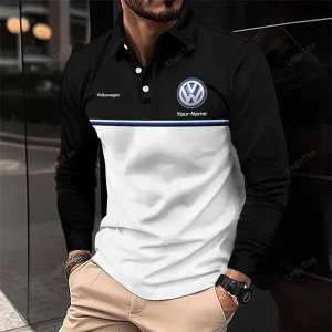 Volkswagen Long Sleeve Polo Shirt VDLSPS309