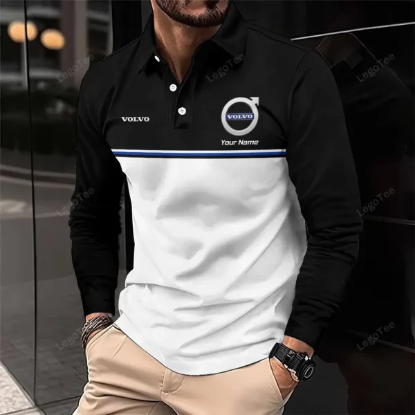 Volvo Long Sleeve Polo Shirt VDLSPS321