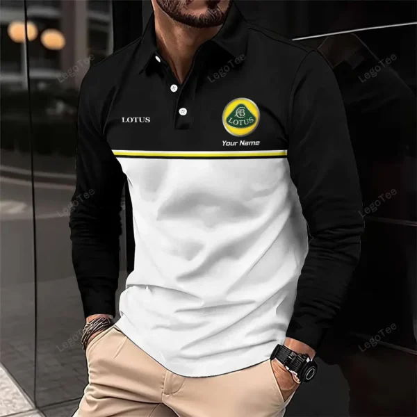 Lotus Long Sleeve Polo Shirt VDLSPS330
