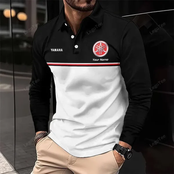 Yamaha Long Sleeve Polo Shirt VDLSPS369