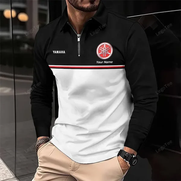 Yamaha Long Sleeve Polo Shirt VDLSPS369 - Image 2