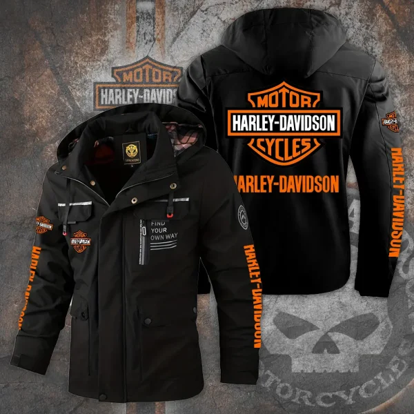 Harley Davidson Winter Windbreaker Jacket VDWWJ001