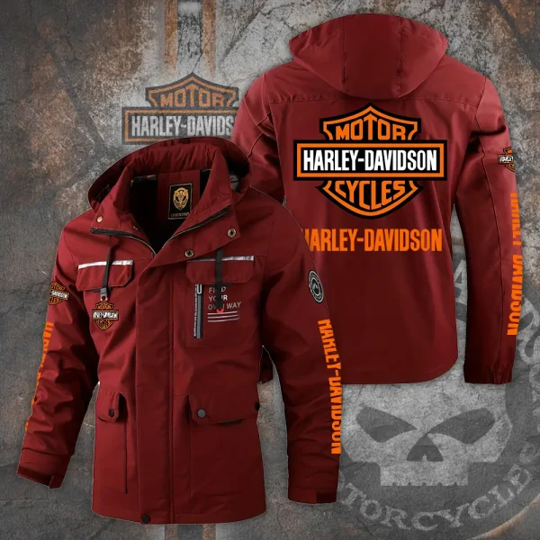 Harley Davidson Winter Windbreaker Jacket VDWWJ001