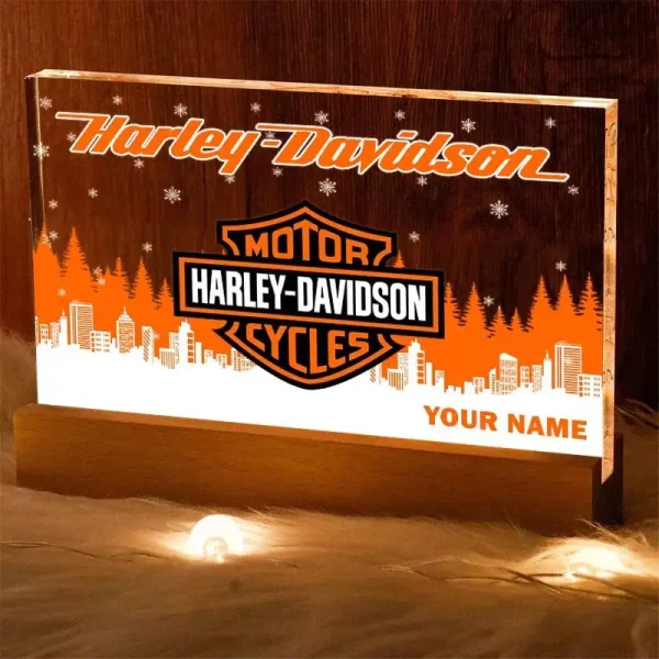 Harley Davidson DMLG0811 Acrylic LED Night