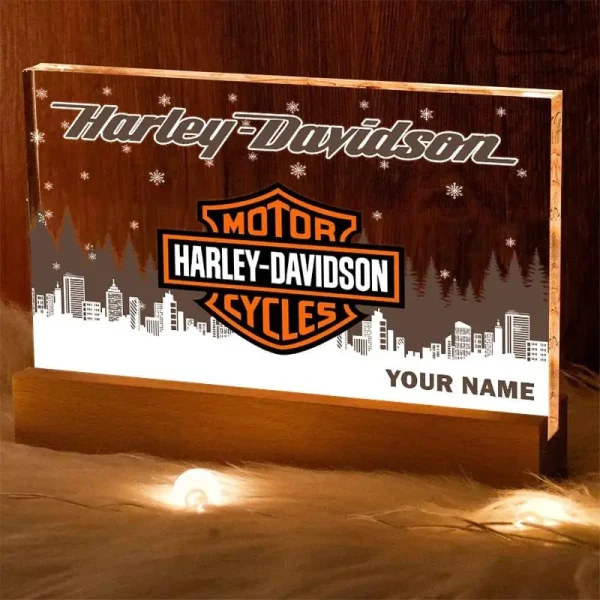 Harley Davidson DMLG0813 Acrylic LED Night