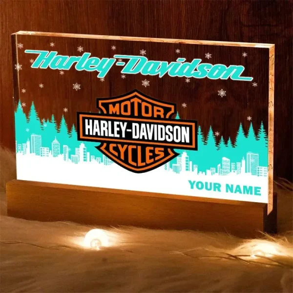 Harley Davidson DMLG0814 Acrylic LED Night