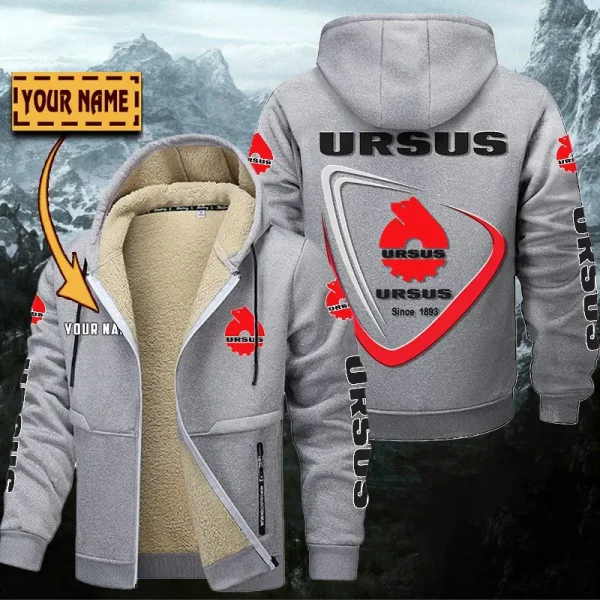 Ursus Hoodie Zip Velvet Coat WINHZVC20186