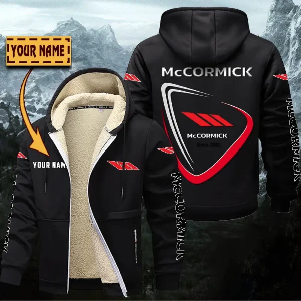 McCormick Hoodie Zip Velvet Coat WINHZVC20179 - Image 3