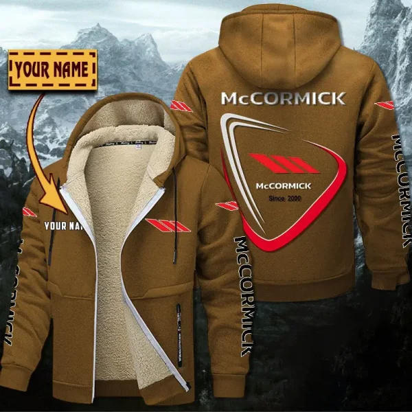 McCormick Hoodie Zip Velvet Coat WINHZVC20179 - Image 4