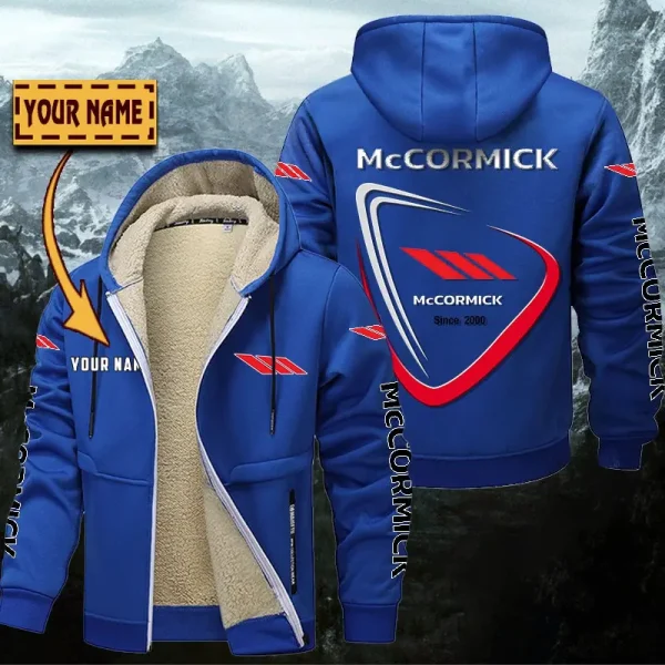 McCormick Hoodie Zip Velvet Coat WINHZVC20179 - Image 8