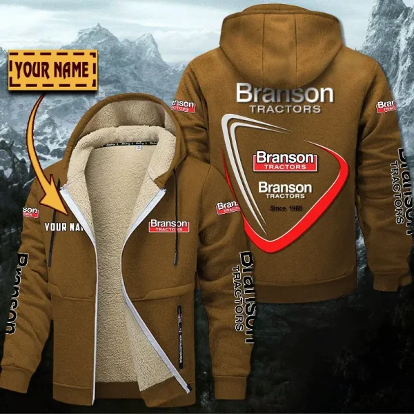 Branson Hoodie Zip Velvet Coat WINHZVC20164 - Image 4