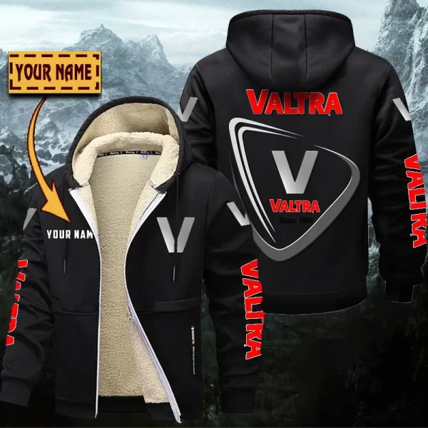 Valtra Hoodie Zip Velvet Coat WINHZVC20187 - Image 3