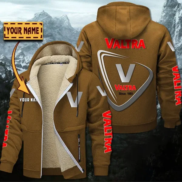 Valtra Hoodie Zip Velvet Coat WINHZVC20187 - Image 4