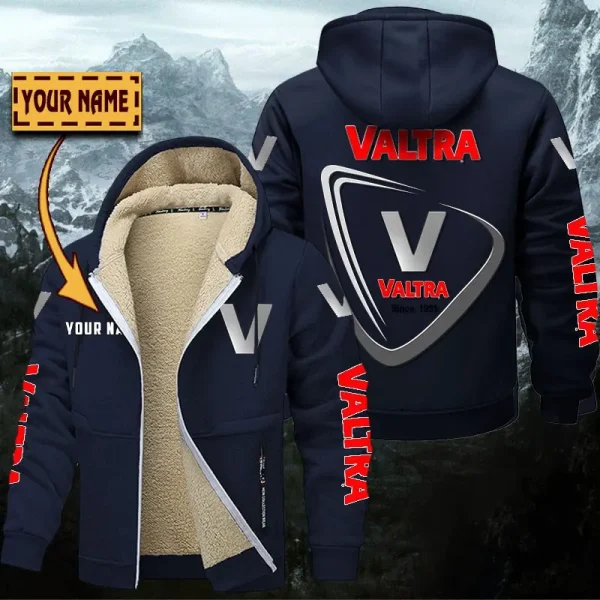 Valtra Hoodie Zip Velvet Coat WINHZVC20187 - Image 7