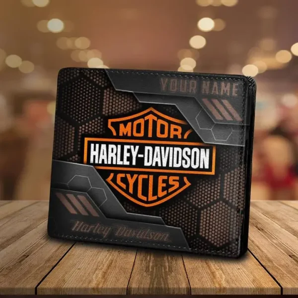 Harley-Davidson DMHD1468 Leather Wallet Multicolor