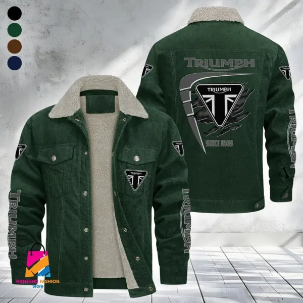 Triumph Motorcycles Fleece Jacket VDFJ046 - Image 2