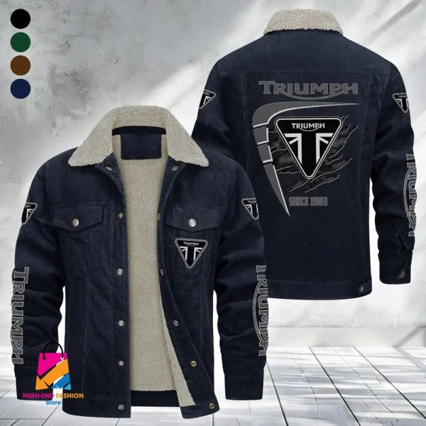 Triumph Motorcycles Fleece Jacket VDFJ046 - Image 4