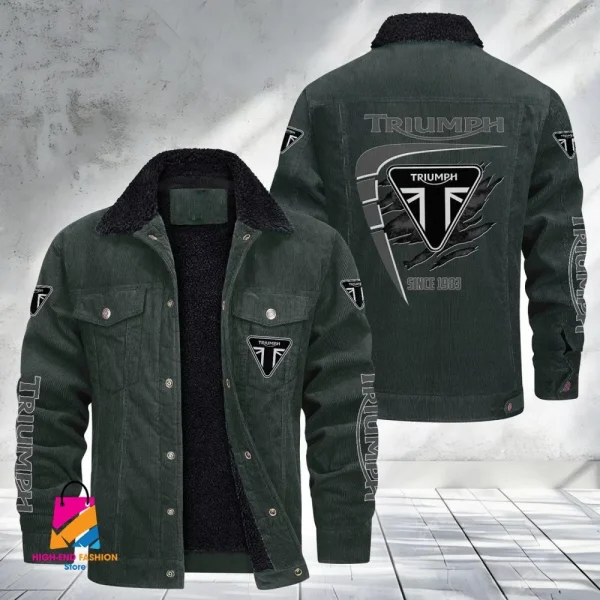Triumph Motorcycles Fleece Jacket VDFJ046 - Image 5
