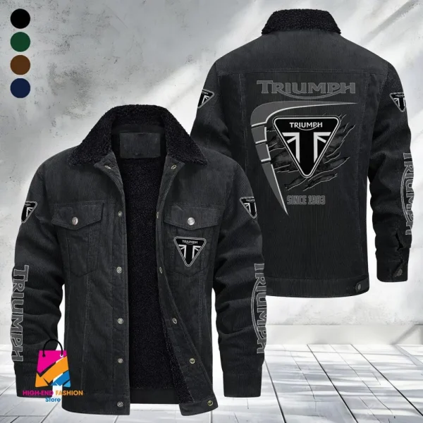 Triumph Motorcycles Fleece Jacket VDFJ046 - Image 6
